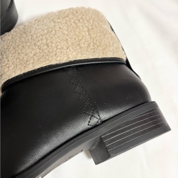 Style & Co. Black and Cream Winter Boots - Picture 2 of 6